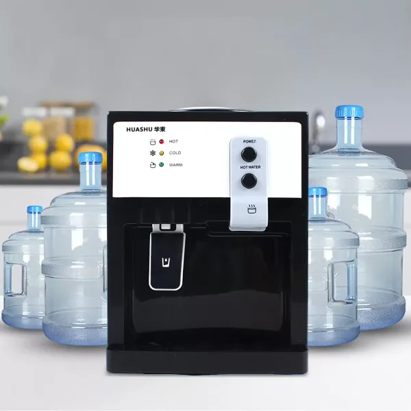 Dispensador de agua, dispensador de agua caliente eléctrico, de pie, 550 W, portátil, caliente y frío, hervidor de agua para oficina Dispensador de agua, dispensador de agua caliente eléctrico, de pie, 550 W, portátil, caliente y frío, hervidor de agua para oficina