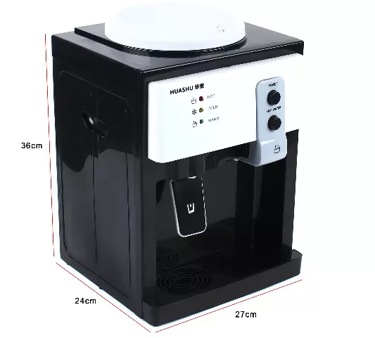 Dispensador de agua, dispensador de agua caliente eléctrico, de pie, 550 W, portátil, caliente y frío, hervidor de agua para oficina