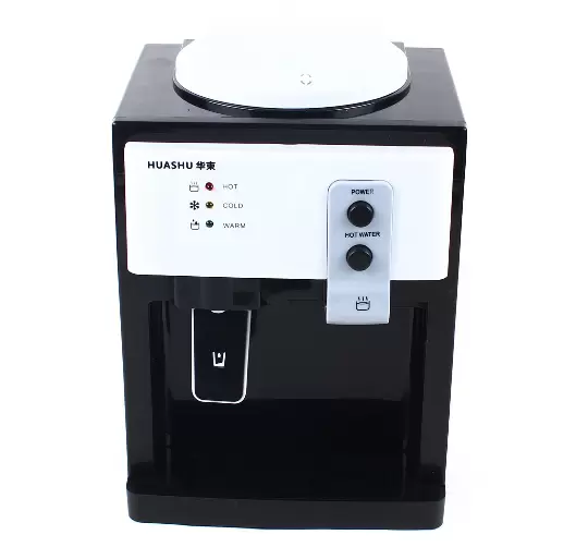 Dispensador de agua, dispensador de agua caliente eléctrico, de pie, 550 W, portátil, caliente y frío, hervidor de agua para oficina