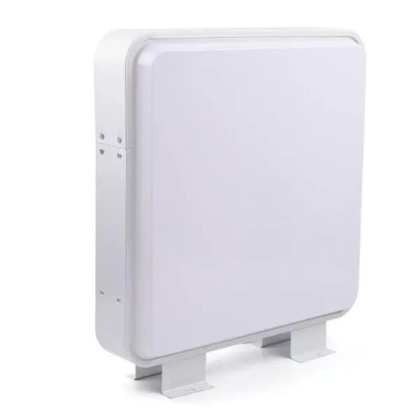Caja de luz LED de doble cara, cuadrada, publicidad luminosa para restaurantes y empresas, 55 x 55 cm