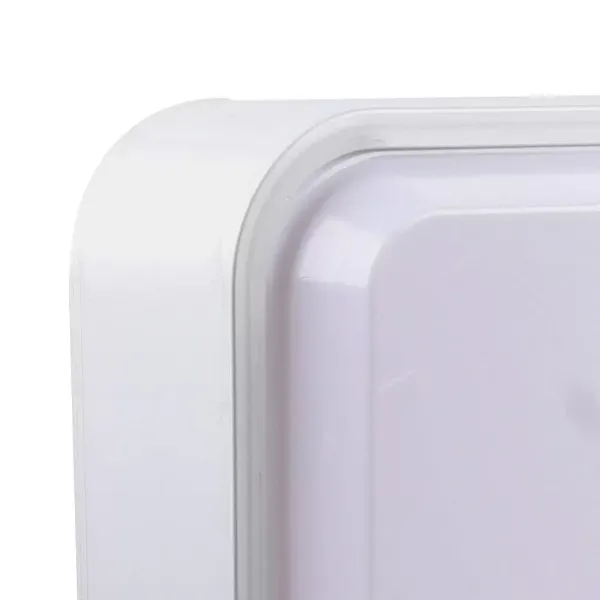 Caja de luz LED de doble cara, cuadrada, publicidad luminosa para restaurantes y empresas, 55 x 55 cm