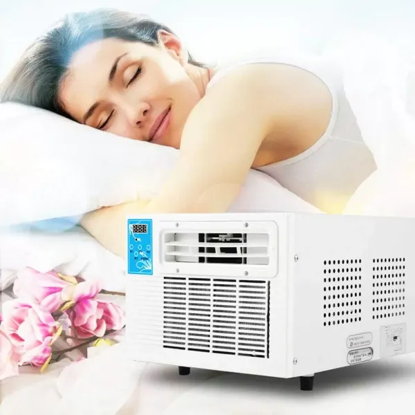 CNCEST Aire acondicionado portátil, 950 W, 5 m², ideal para el trabajo y el hogar