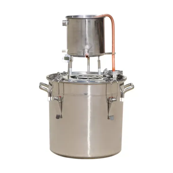 Dispositivo de destilación, sistema de destilación de acero inoxidable, destilador de vino y alcohol, 12L Dispositivo de destilación, sistema de destilación de acero inoxidable, destilador de vino y alcohol, 12L