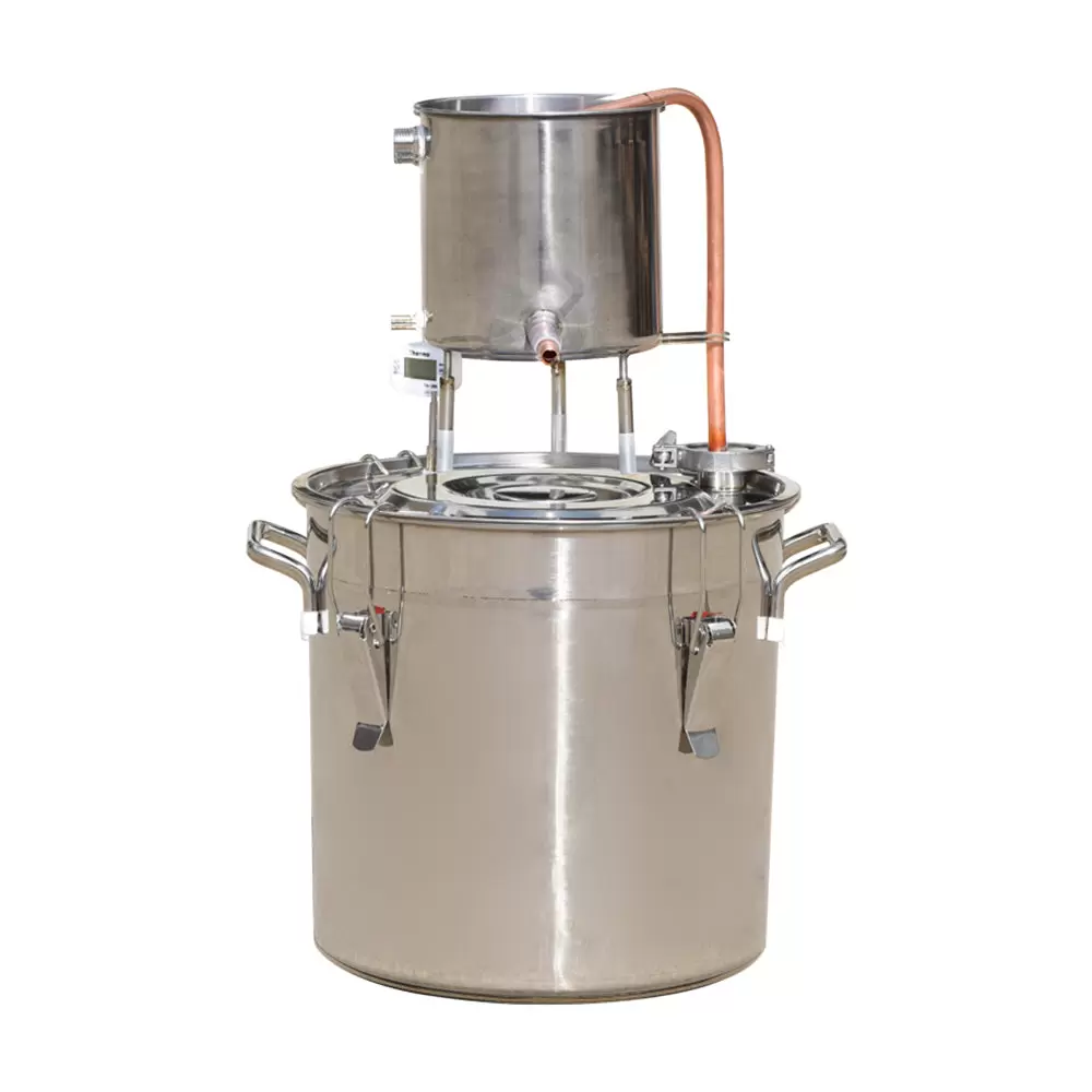 Dispositivo de destilación, sistema de destilación de acero inoxidable, destilador de vino y alcohol, 12L