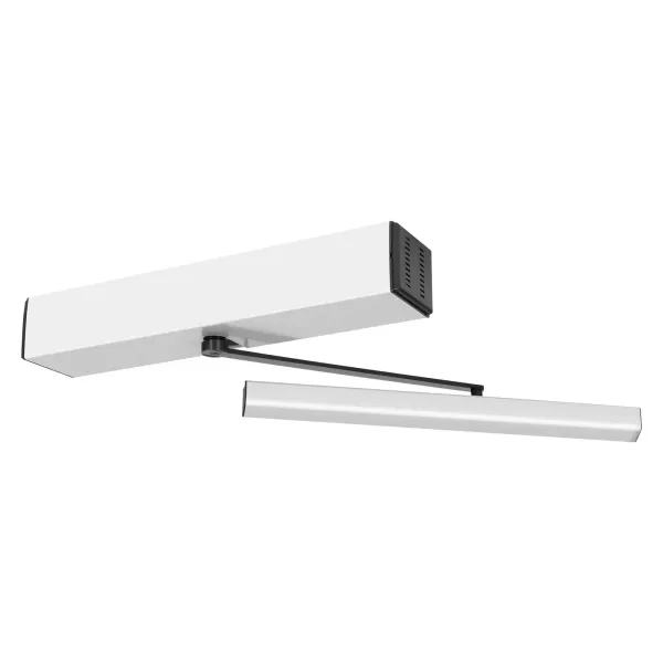 Abrepuertas automático de 50 W, máx. 120 grados, con mando a distancia y botón de presión