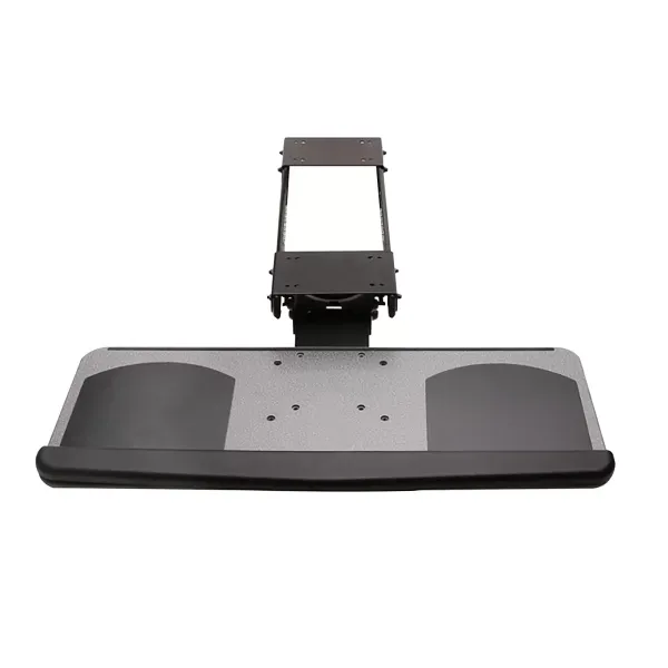 Bandeja para teclado de escritorio Soporte de montaje debajo del escritorio, soporte para computadora portátil Elevador ergonómico
