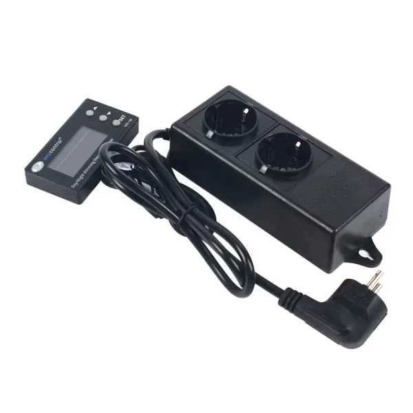 Regulador de temperatura, enchufe de 220 V con sensor, pantalla LCD, termostato digital de alta precisión
