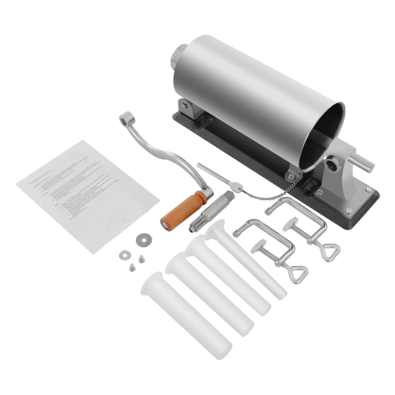 3L manual de acero inoxidable para embutir salchichas, resistente, fácil de limpiar