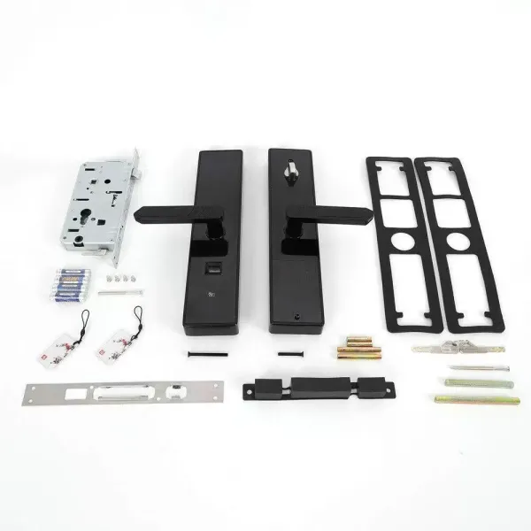 Kit de Cerradura de Puerta con Huella Dactilar 4 en 1 Cerradura de Puerta Inteligente electrónica con Huella