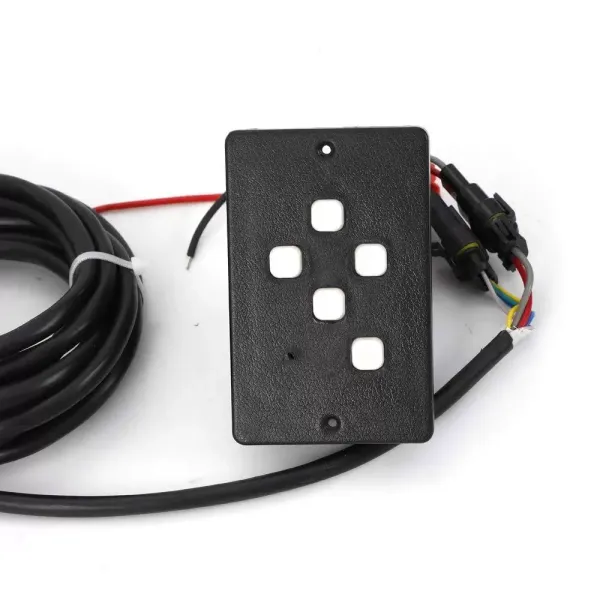 CNCEST Foco de búsqueda con mando a distancia de 360 grados, Halógeno, 100 W