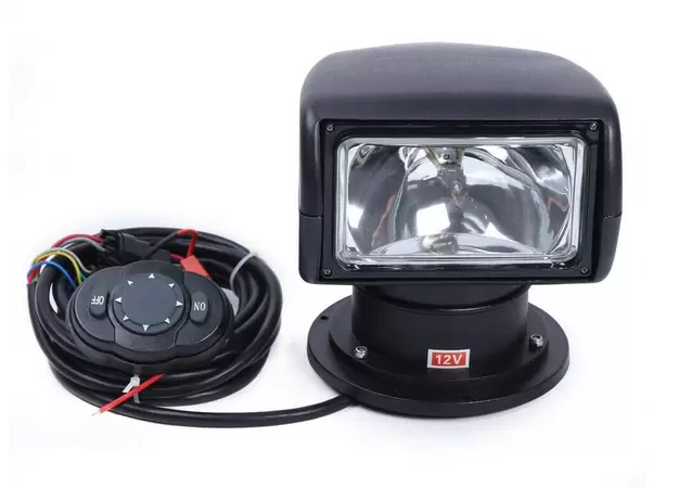 Faro de búsqueda – Foco LED – 100 W Luz de barco, luz de búsqueda para vehículos de trabajo para todoterreno