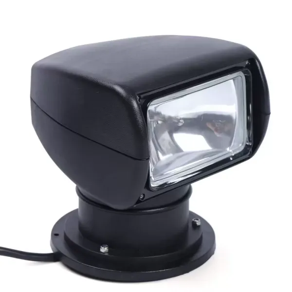Faro de búsqueda de 360 ° para camión, barco, coche, mando a distancia inalámbrico, 100 W
