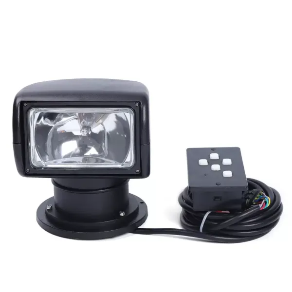 Faro de búsqueda de 360 ° para camión, barco, coche, mando a distancia inalámbrico, 100 W