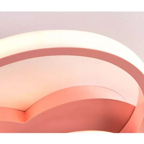 Moderna lámpara de techo LED de acrílico, regulable, lámpara de techo para habitación infantil