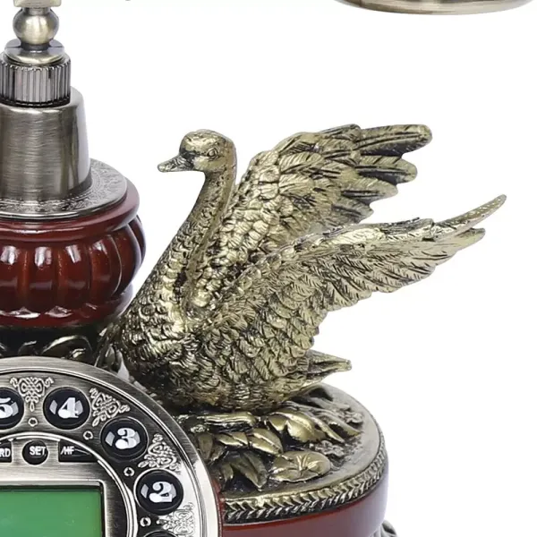 Teléfono retro vintage con cable, teléfono fijo retro nostálgico para oficina y decoración de mesa Teléfono retro vintage con cable, teléfono fijo retro nostálgico para oficina y decoración de mesa