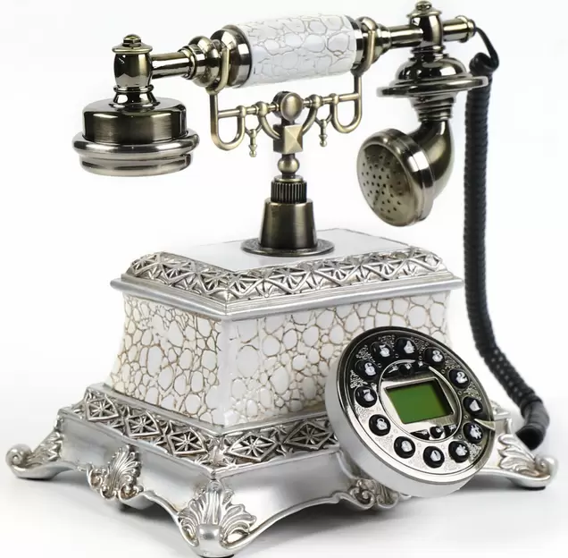 Retro moda Nostalgia teléfono clásico escritorio teléfono