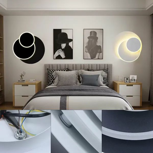 Lampada da parete a LED per interni, illuminazione da parete, per soggiorno, camera da letto, scale, corridoio Lampada da parete a LED per interni, illuminazione da parete, per soggiorno, camera da letto, scale, corridoio
