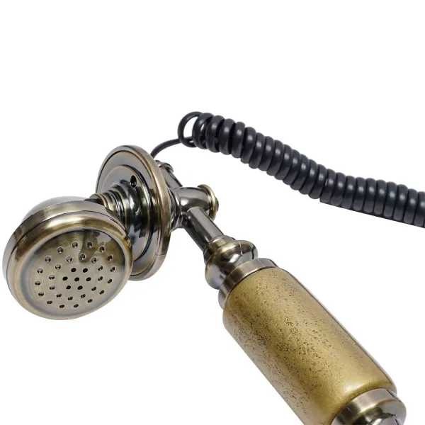 Teléfono con botón de presión para casa, oficina, cafetería, bar, teléfono fijo, estilo europeo antiguo, decoración Teléfono con botón de presión para casa, oficina, cafetería, bar, teléfono fijo, estilo europeo antiguo, decoración