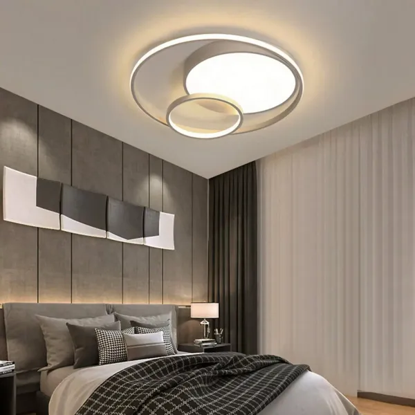 Lámpara de techo de acrílico LED moderna para habitación de huéspedes
