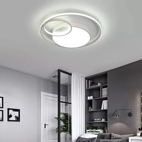 Lámpara de techo de acrílico LED moderna para habitación de huéspedes