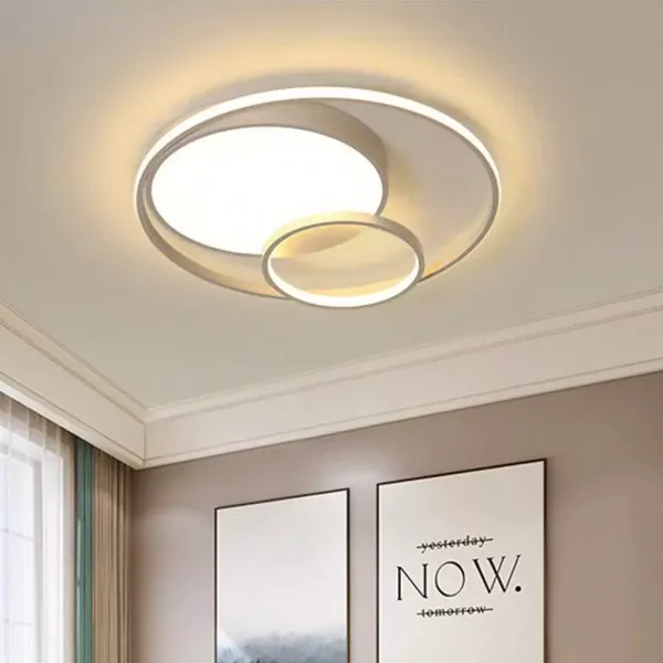 Lámpara de techo de acrílico LED moderna para habitación de huéspedes