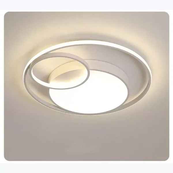 Lámpara de techo de acrílico LED moderna para habitación de huéspedes