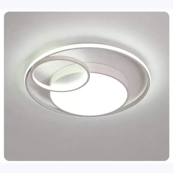 Lámpara de techo de acrílico LED moderna para habitación de huéspedes