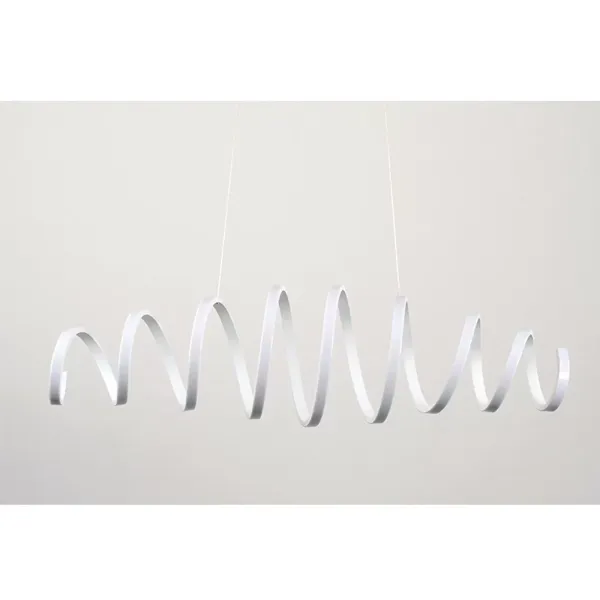 88 W S-Shaped LED Lámpara de techo de diseño creativo, lámpara de techo, luz blanca fría