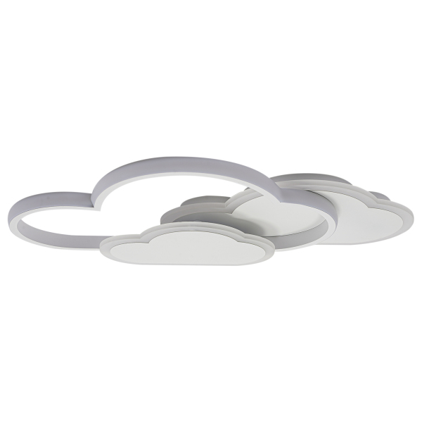 Lámpara LED de techo con dibujos animados, 42 W, regulable, para habitación, dormitorio, comedor