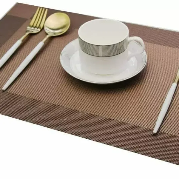 4 juegos de manteles individuales antideslizantes, manteles individuales para cocina, restaurante 4 juegos de manteles individuales antideslizantes, manteles individuales para cocina, restaurante