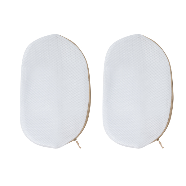 2 bolsas de malla para lavandería, 15.7 x 9 pulgadas, portátiles