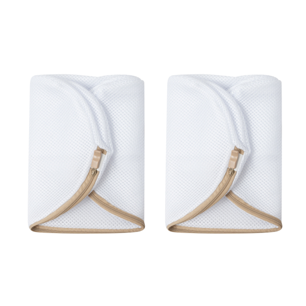 2 bolsas de malla para lavandería, 15.7 x 9 pulgadas, portátiles