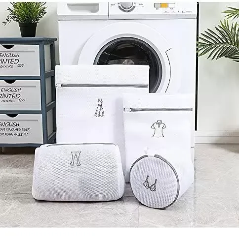 Red de lavandería de 6 piezas para blusas finas y calcetines