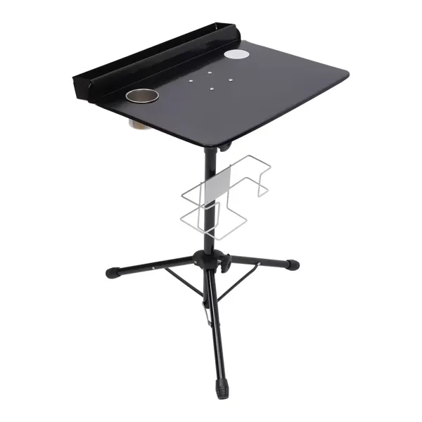 Estación de trabajo para tatuajes, altura regulable de 61 a 107 cm, portátil, ajustable,, estación de trabajo móvil