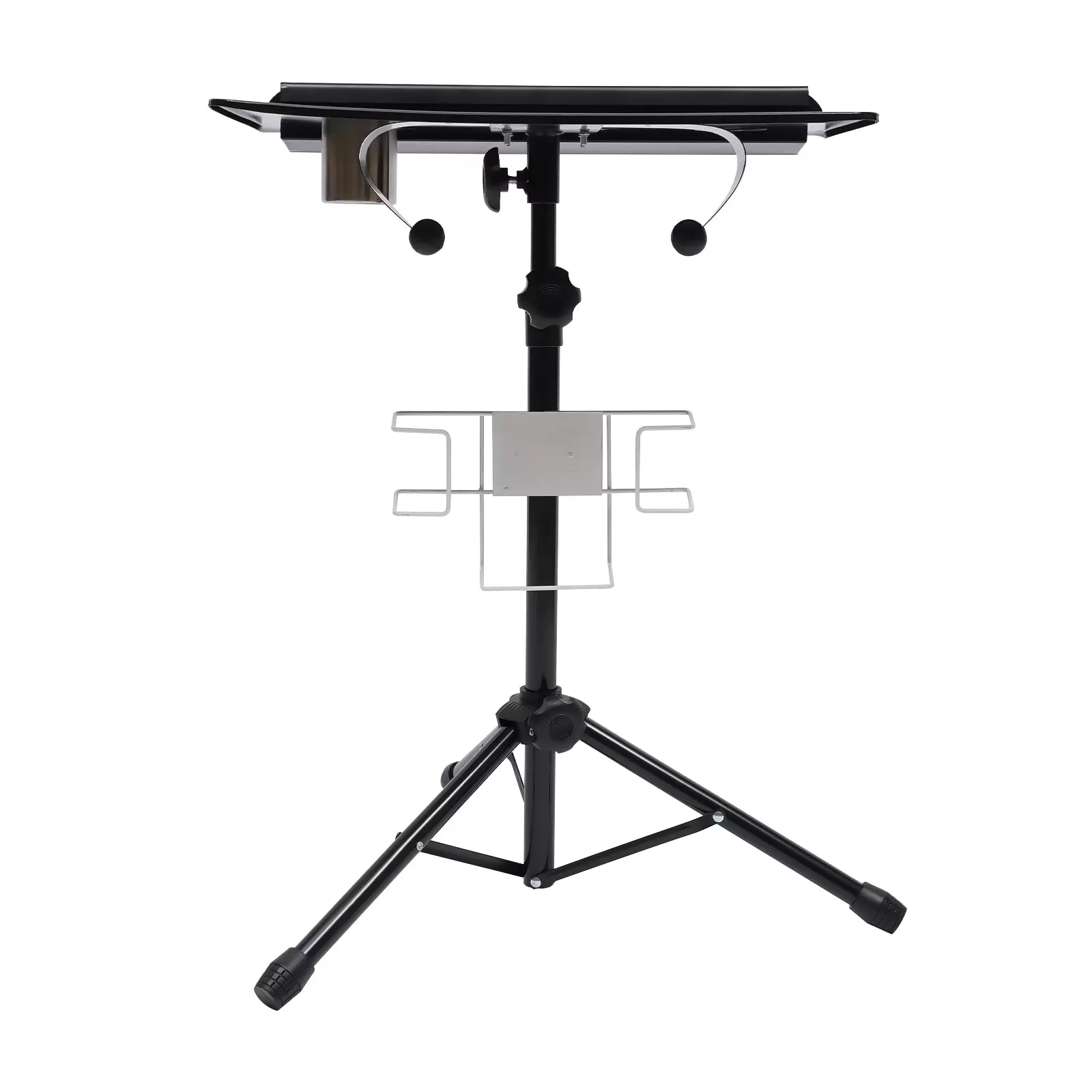 Estación de trabajo para tatuajes, altura regulable de 61 a 107 cm, portátil, ajustable,, estación de trabajo móvil
