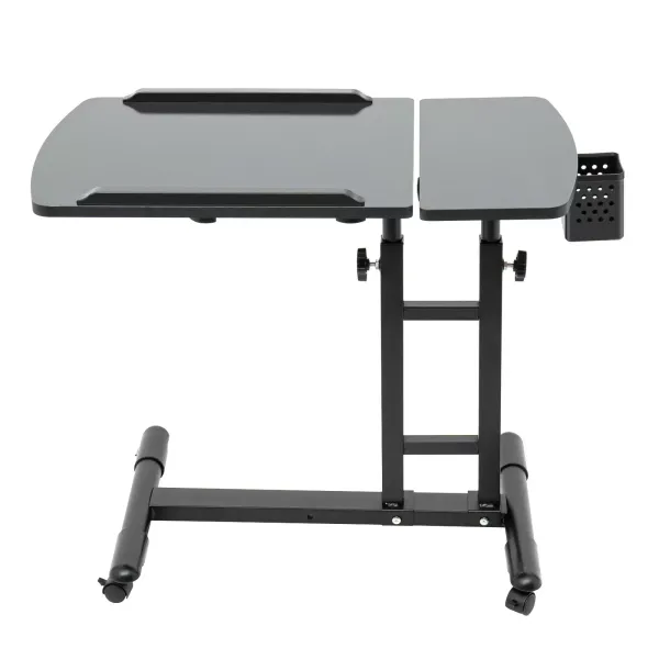 Mesa móvil para tatuajes, soporte ajustable de 65 a 97 cm, reposabrazos portátil, mesa auxiliar con ruedas, accesorio para tatuajes de salón