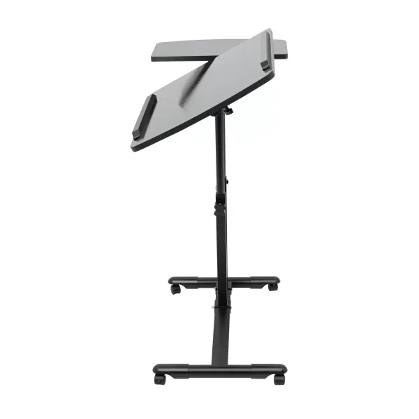 Mesa móvil para tatuajes, soporte ajustable de 65 a 97 cm, reposabrazos portátil, mesa auxiliar con ruedas, accesorio para tatuajes de salón