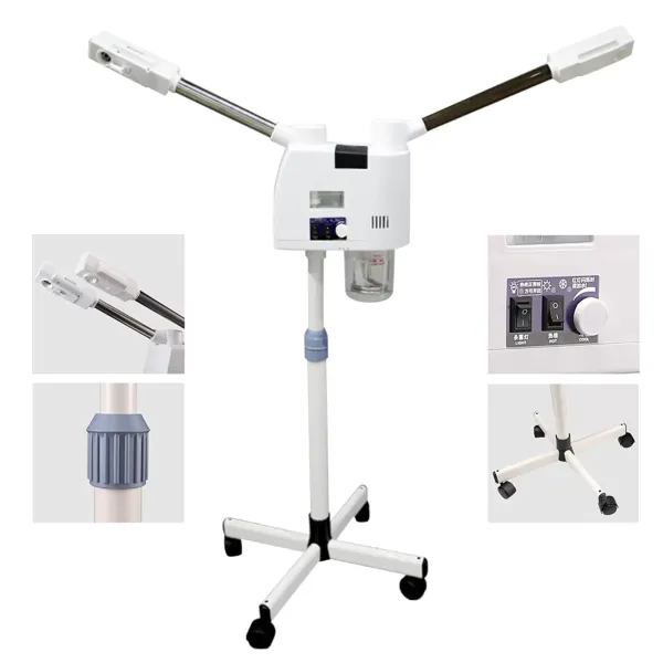 Vapor Facial Máquina de vapor de sauna del rostro para mayor limpieza profunda de piel, 2 tipos de temperatura