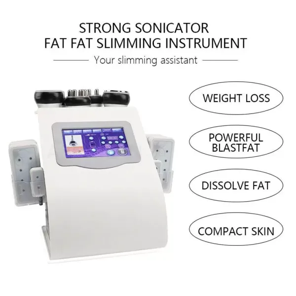 Máquina para adelgazar el cuerpo de alta frecuencia con vibración para pérdida de peso, máquina de estiramiento de la piel, moldeador facial