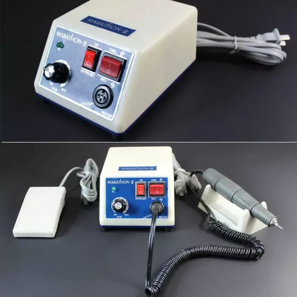 Pulido de micromotor de maratón de laboratorio dental, micromotor de joyería de laboratorio, kit de mano de micromotor