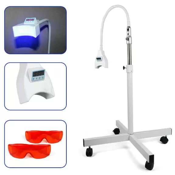 Lámpara LED para blanqueamiento de dientes, blanqueamiento dental, color blanco