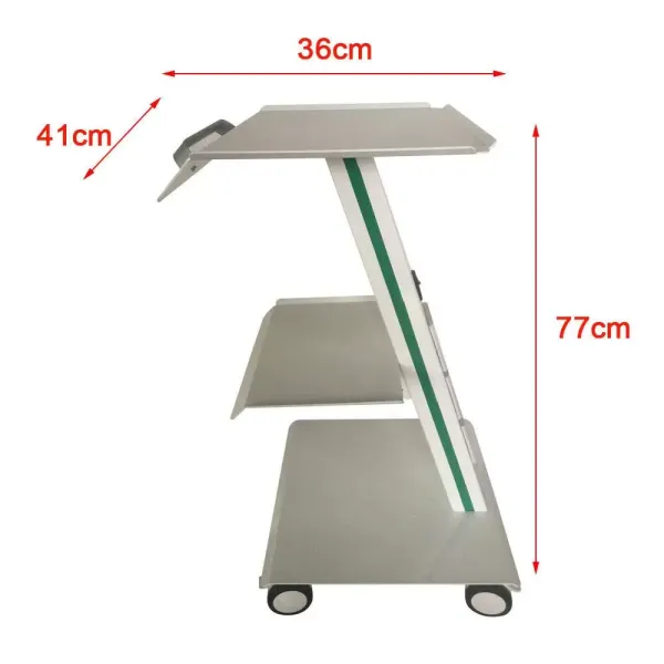 Carrito auxiliar para herramientas, 740 x 450 x 210 mm, carro de trabajo para uso profesional