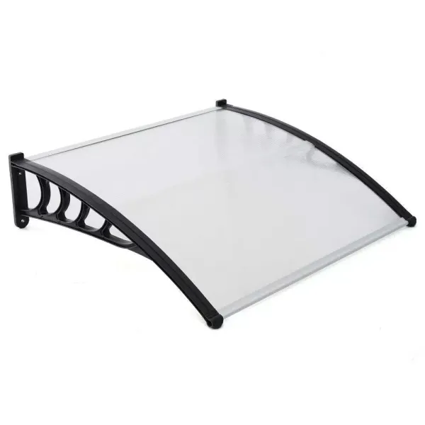 Marquesina para puerta de casa. Los marcos de alta calidad son resistentes a la corrosión, para exteriores 115cm