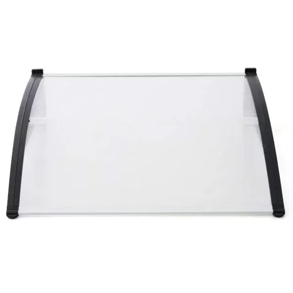 Marquesina para puerta de casa. Los marcos de alta calidad son resistentes a la corrosión, para exteriores 115cm
