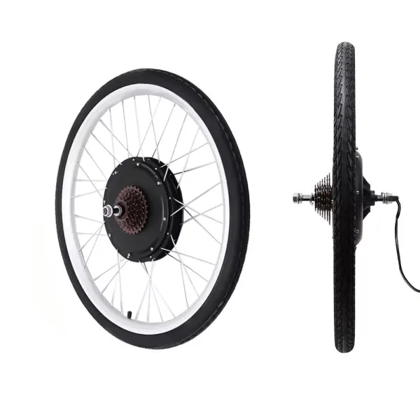 Kit de conversión para bicicleta eléctrica de 26 pulgadas, 36 V, 250 W, LCD, para Rueda Trasera