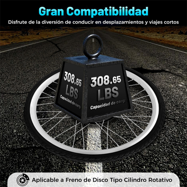CNCEST Kit bicicleta eléctrica 26 pulgadas 48V 1000W con rueda trasera LCD