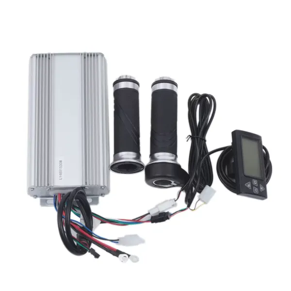 Kit de conversión para rueda trasera LCD para bicicleta eléctrica (48 V, 1500 W, 28 pulgadas) Kit de conversión para rueda trasera LCD para bicicleta eléctrica (48 V, 1500 W, 28 pulgadas)