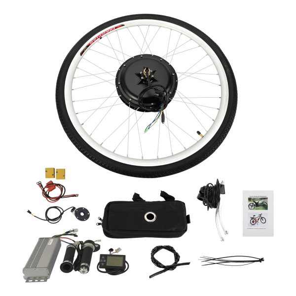 Kit de conversión de bicicleta eléctrica 28 48 V 1000 W E-Bike Kit de conversión rueda trasera para bicicleta eléctrica