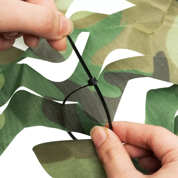 CNCEST Red de Camuflaje de 6X8 m Protección Solar Woodland Army Red de Camuflaje Área Forestal para Ocio