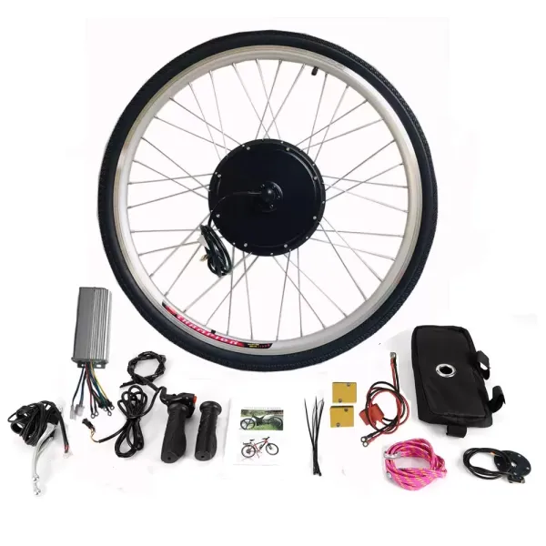 36V 800W Kit de conversión de rueda trasera Motor trasero para bicicleta eléctrica, Kit de conversión de E-bike LCD